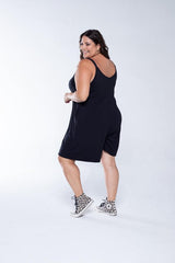 Macaquinho Kate - Midi Alça Larga - Naguirre Shop