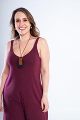 Macaquinho Kate - Midi Alça Larga - Naguirre Shop