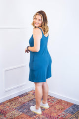 Macaquinho Kate - Midi Alça Larga - Naguirre Shop