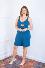 Macaquinho Kate - Midi Alça Larga - Naguirre Shop