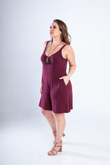 Macaquinho Kate - Midi Alça Larga - Naguirre Shop