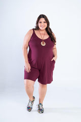 Macaquinho Kate - Midi Alça Larga - Naguirre Shop