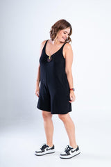 Macaquinho Kate - Midi Alça Larga - Naguirre Shop