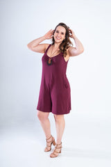 Macaquinho Kate - Midi Alça Larga - Naguirre Shop