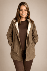 Parka Dupla Face Soft Touch Premium com Capuz - Naguirre Shop