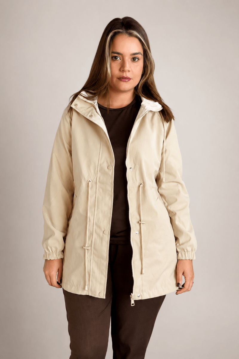 Parka Dupla Face Soft Touch Premium com Capuz - Naguirre Shop