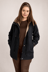 Parka Dupla Face Soft Touch Premium com Capuz - Naguirre Shop