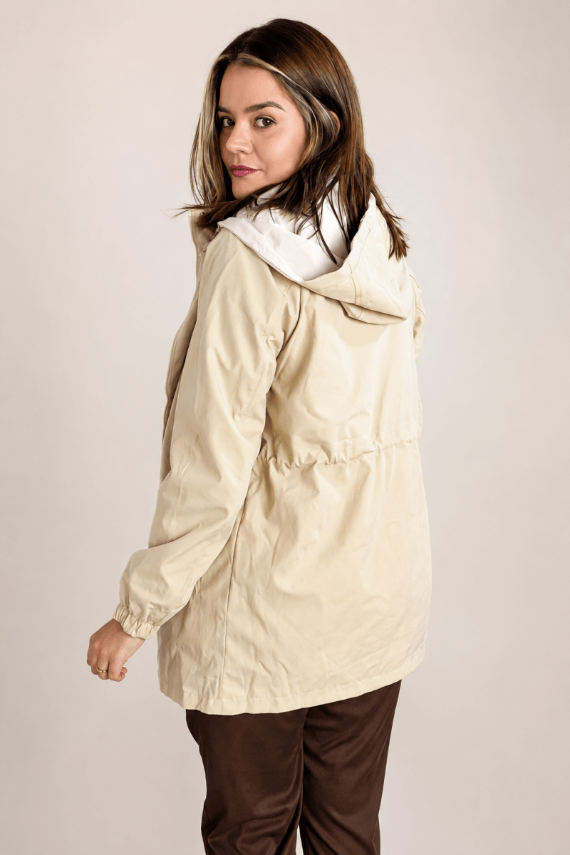 Parka Dupla Face Soft Touch Premium com Capuz - Naguirre Shop