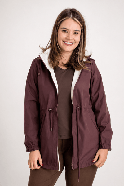 Parka Dupla Face Soft Touch Premium com Capuz - Naguirre Shop