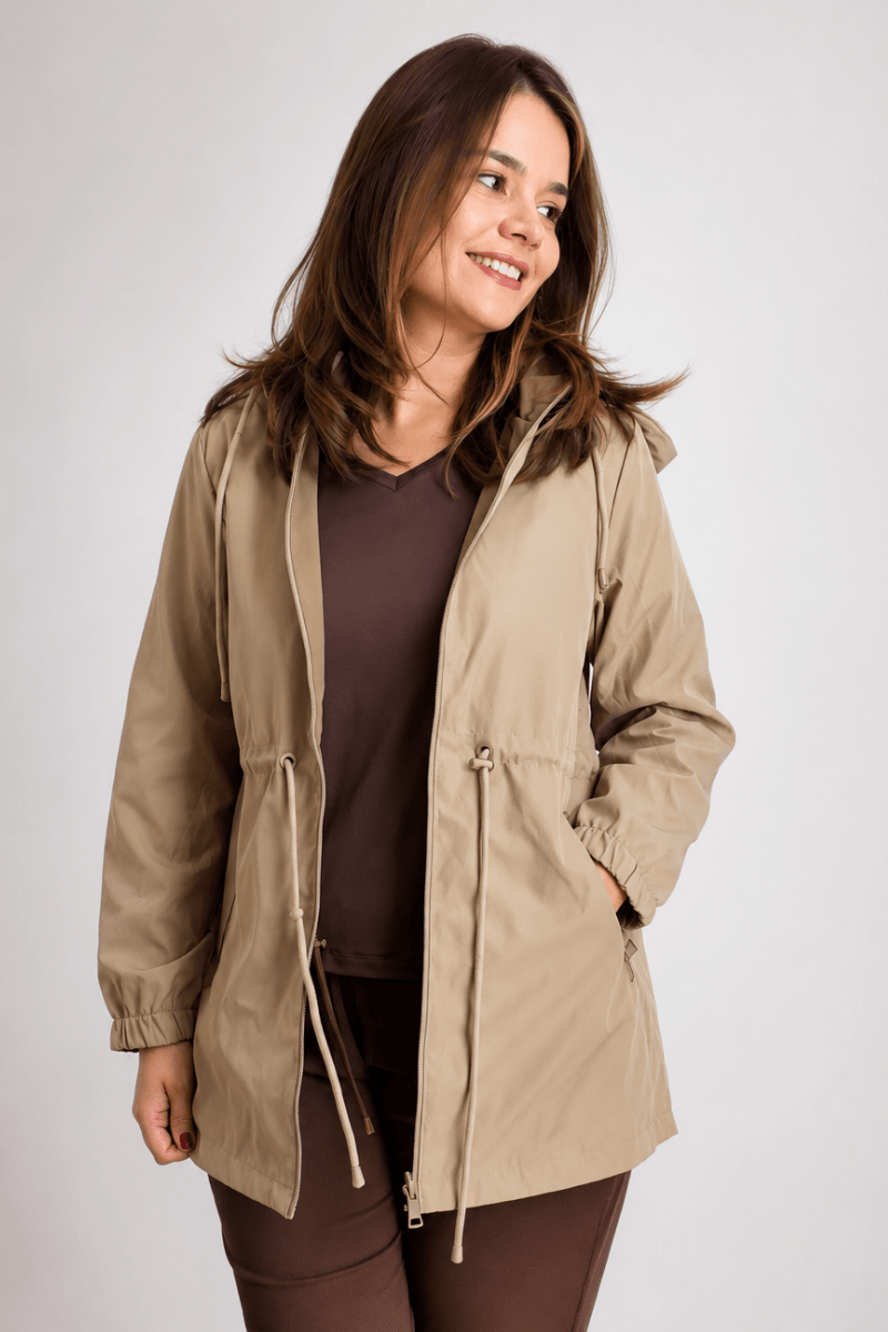 Parka Dupla Face Soft Touch Premium com Capuz - Naguirre Shop