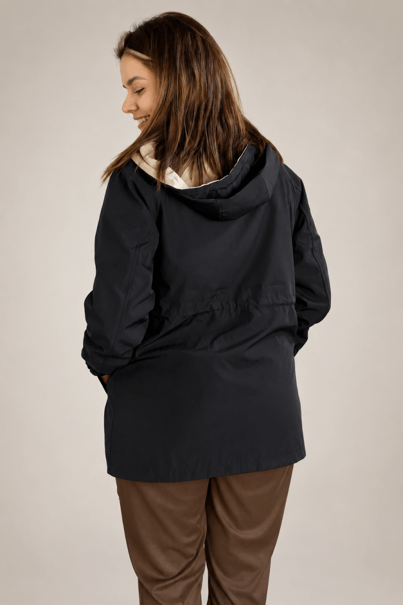 Parka Dupla Face Soft Touch Premium com Capuz - Naguirre Shop