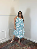 Vestido Paty – Decote Redondo e Alças Ajustáveis em Crepe