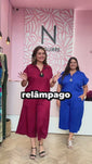 Stories de Conjunto Roberta – Blusa e Pantacourt em Linho Light