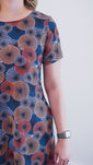 Stories de Vestido Malha Fria Midi com Manga Sara BF