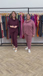 Stories de Conjunto Dinamarca - Lãzinha com Gola Boba e Bolsos Laterais