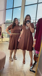 Stories de Vestido Sara - Malha Confort Midi com Manga