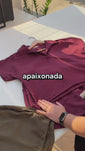 Stories de Conjunto Salvador - Bermudinha e Blusa em Linho Light