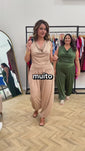 Stories de Blusa Fernanda - Decote Drapeado em Malha Confort