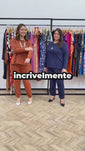 Stories de Conjunto Copenhaguen - Lãzinha Gola Redonda Calça Jogger Com Bolsos