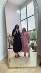 Stories de Vestido Luciana – Longuete em Viscomida com Mangas Amplas e Bolsos