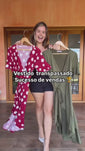 Stories de Vestido Malha Fria Envelope Indonesia