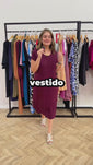 Stories de Vestido Diana – Bolsos Assimétricos em Viscolycra