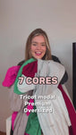 Stories de Cardigan Oversized com Bolsos em Tricot Modal Premium