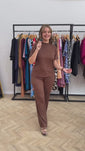 Stories de Blusa Lara – Gola Média Redonda em Canelado Flex