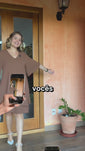 Stories de Vestido Midi de Duas Camadas Decote V com Manga Morcego em Crepe Lívia
