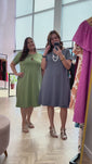 Stories de Vestido Sara - Malha Confort Midi com Manga