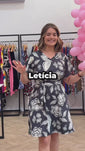 Stories de Vestido Letícia – Midi com Gola V em Malha Confort Deluxe