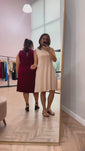 Stories de Vestido Emily -  Regata de Amarrar nas Costas em Malha Confort