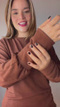 Stories de Blusa Siena – Manga Longa com Punho em Lãzinha Premium