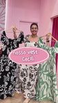 Stories de Vestido Longo Cecília – Manga Ciganinha em Viscolinho com Bolsos Laterais