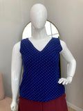 Regata Safira - Gola V em Malha Confort - Naguirre Shop