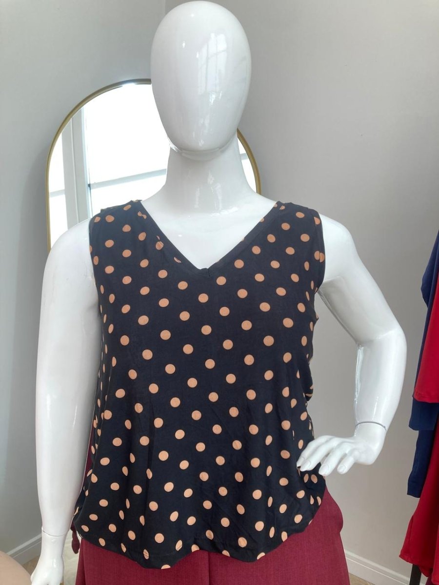 Regata Safira - Gola V em Malha Confort - Naguirre Shop