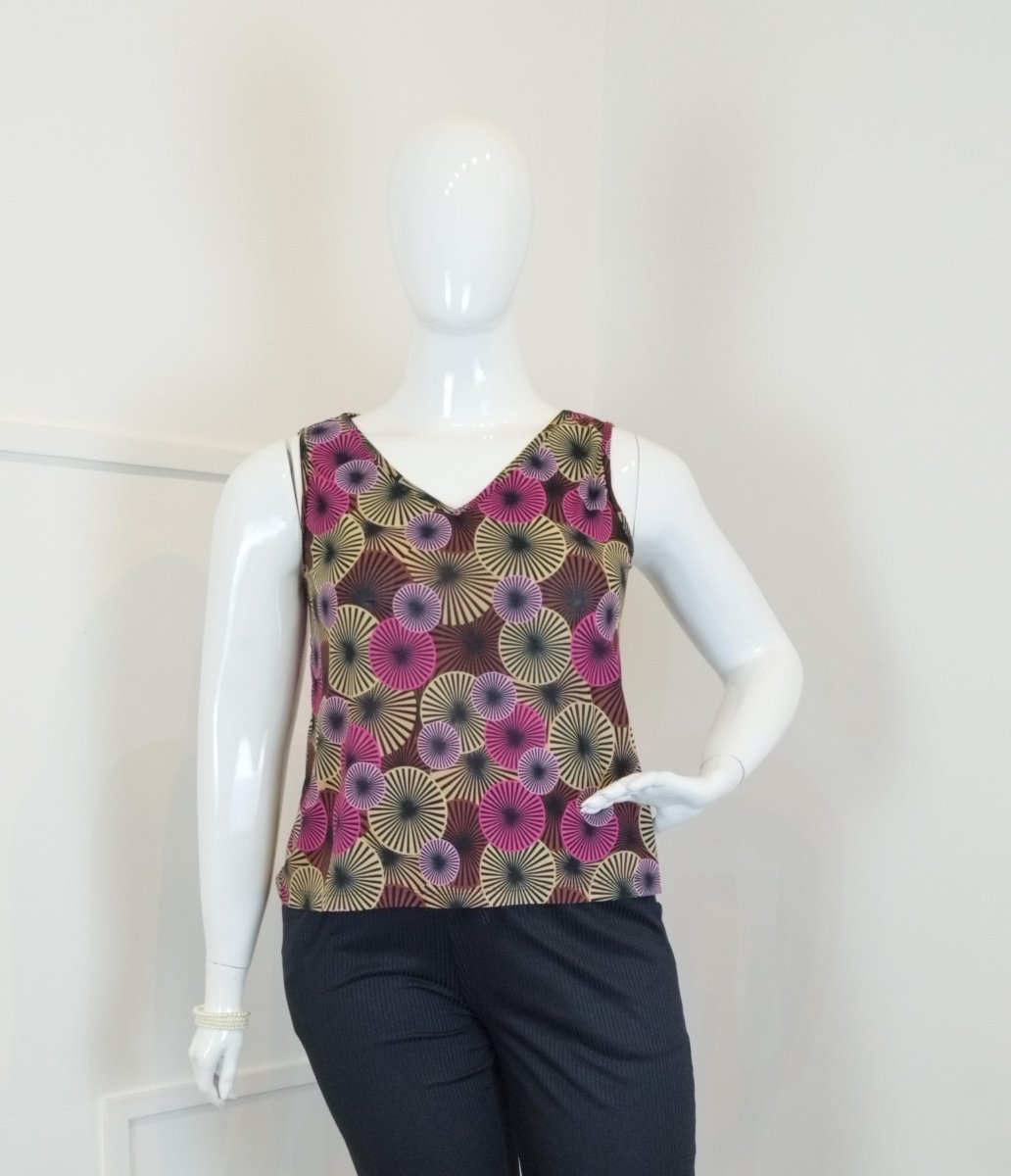 Regata Safira - Gola V em Malha Confort - Naguirre Shop