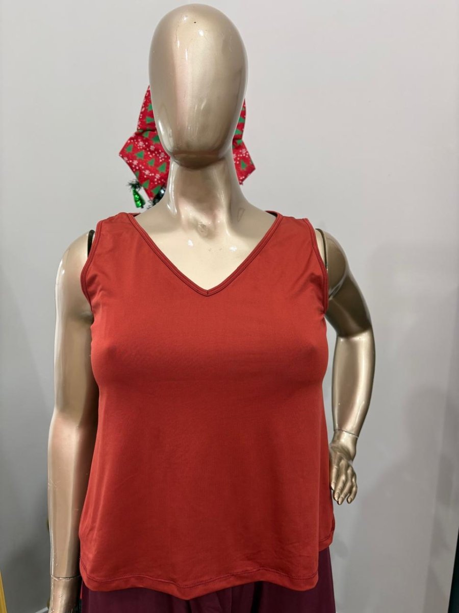 Regata Safira - Gola V em Malha Confort - Naguirre Shop
