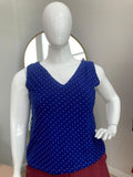 Regata Safira - Gola V em Malha Confort - Naguirre Shop