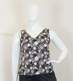 Regata Safira - Gola V em Malha Confort - Naguirre Shop