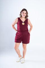 Regata Safira - Gola V em Malha Confort - Naguirre Shop