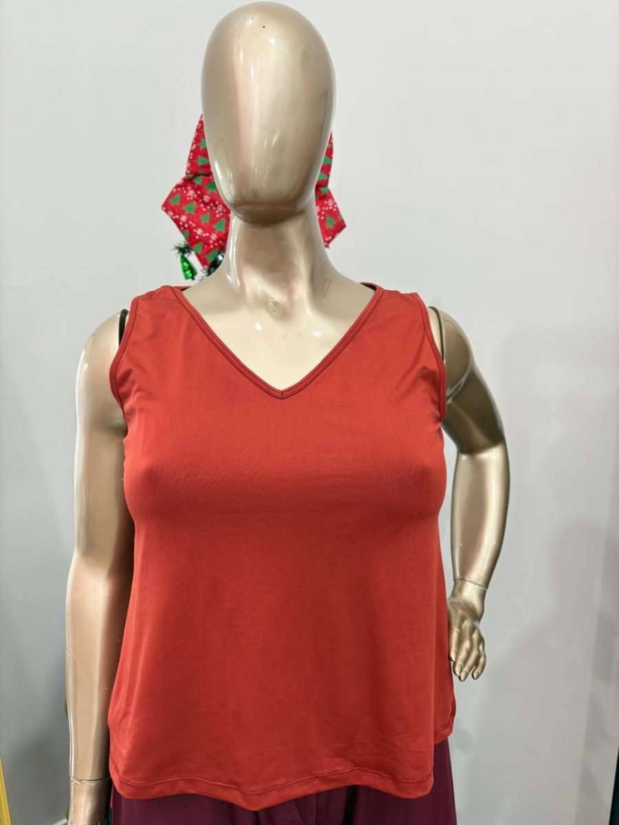 Regata Safira - Gola V em Malha Confort - Naguirre Shop