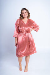 Robe Charlotte - Cetim Amplo - Naguirre Shop