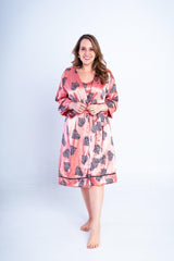 Robe Charlotte - Cetim Amplo - Naguirre Shop