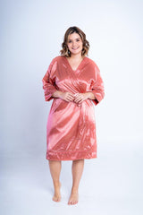 Robe Charlotte - Cetim Amplo - Naguirre Shop