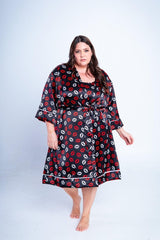 Robe Charlotte - Cetim Amplo - Naguirre Shop