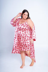 Robe Charlotte - Cetim Amplo - Naguirre Shop