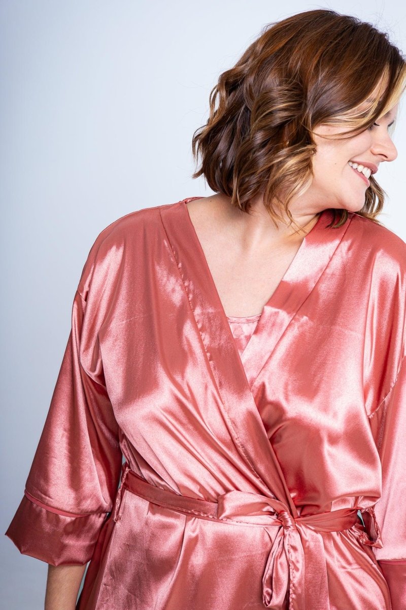 Robe Charlotte - Cetim Amplo - Naguirre Shop