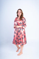 Robe Charlotte - Cetim Amplo - Naguirre Shop
