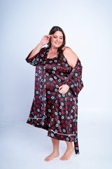 Robe Charlotte - Cetim Amplo - Naguirre Shop